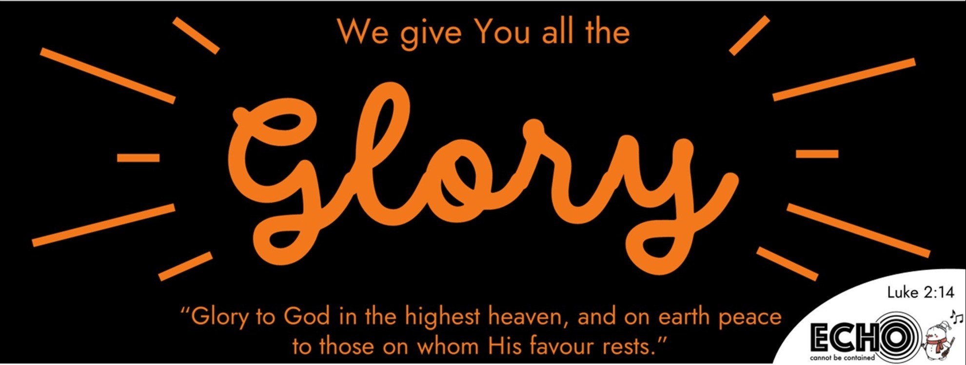 HAPPY CHRISTMAS
*From ECHO*