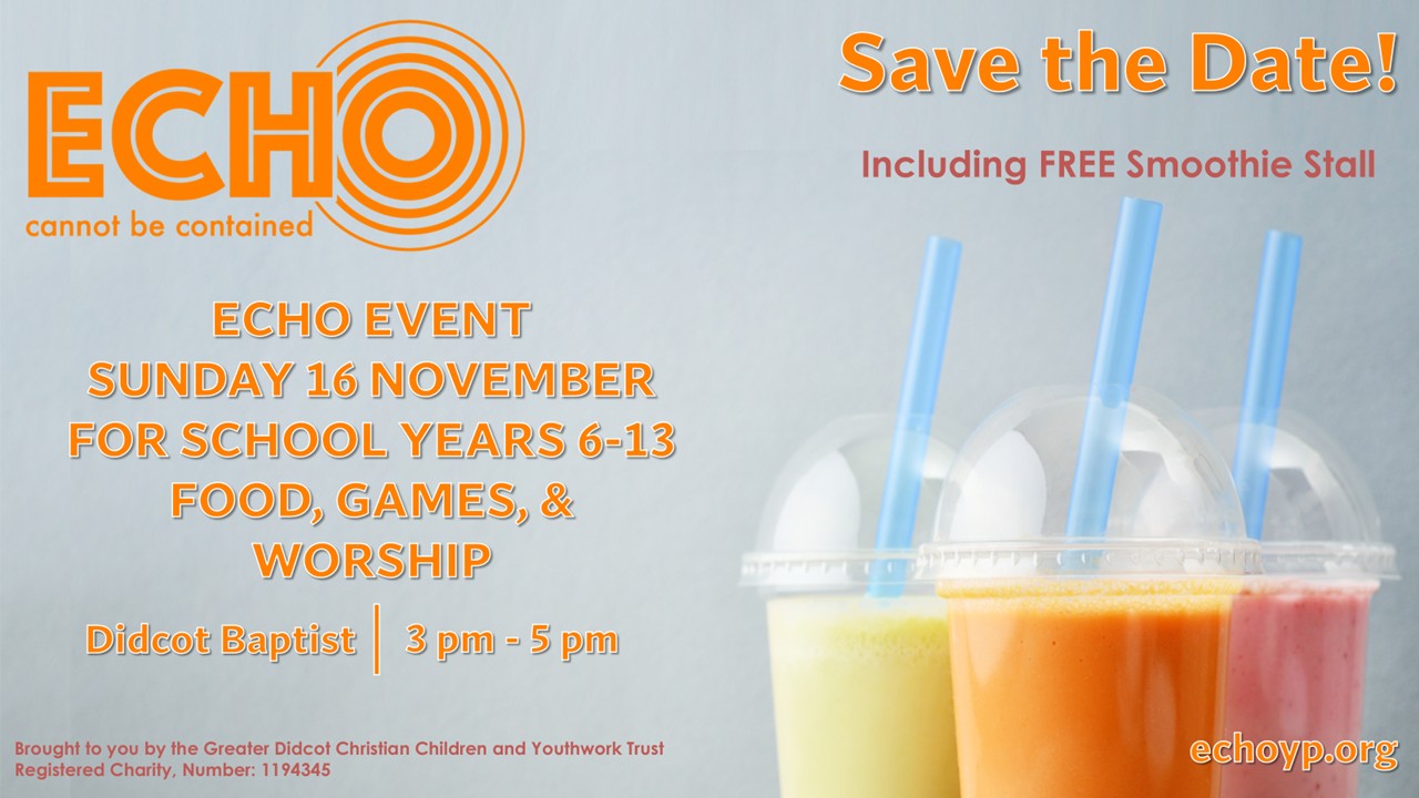 ECHO Event 16 Nov 25 - Flyer